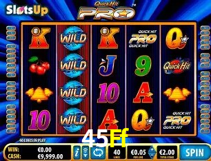 Bonus na Cassino Online 45Ff